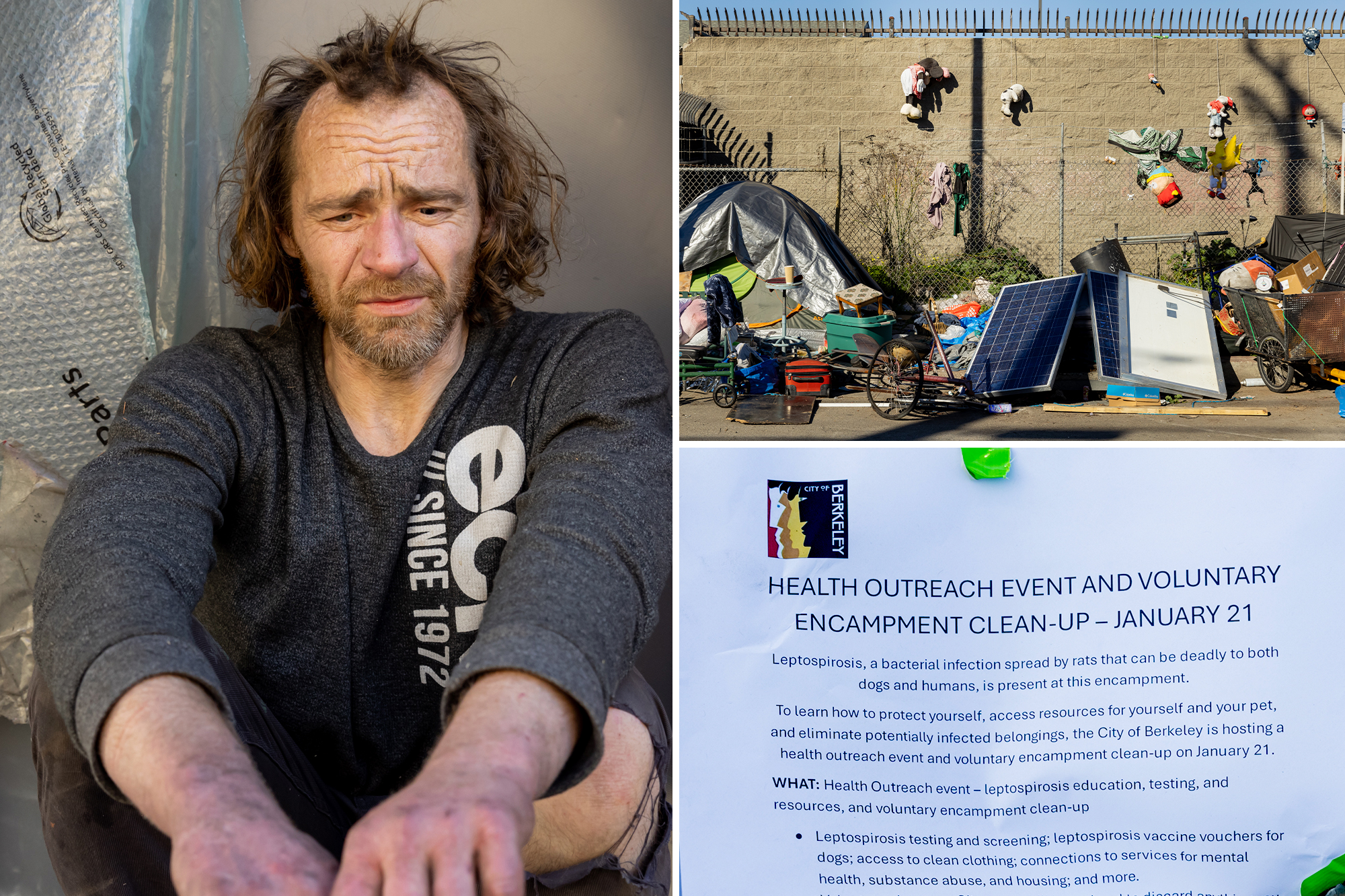 Frightening reality of California’s homeless epidemic laid bare as disease outbreak could threaten LA
