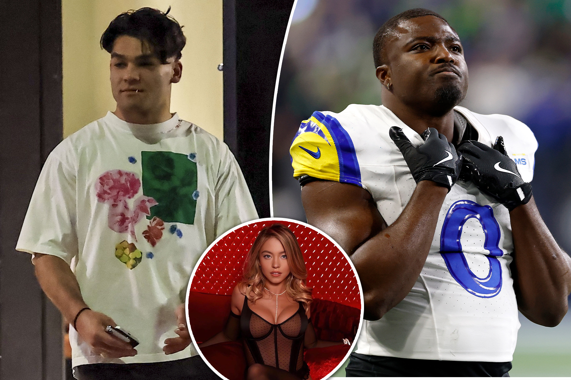 Puka Nacua gets love from Rams teammate for shooting shot at Sydney Sweeney