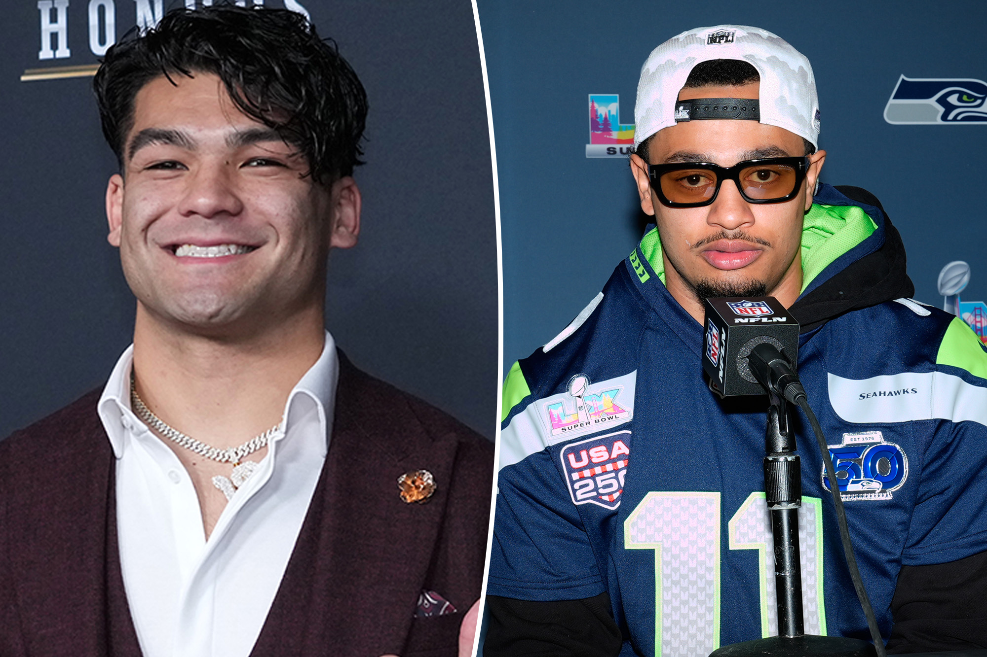 Jaxon Smith-Njigba named the NFL’s Offensive Player of the Year, beating Rams star Puka Nacua