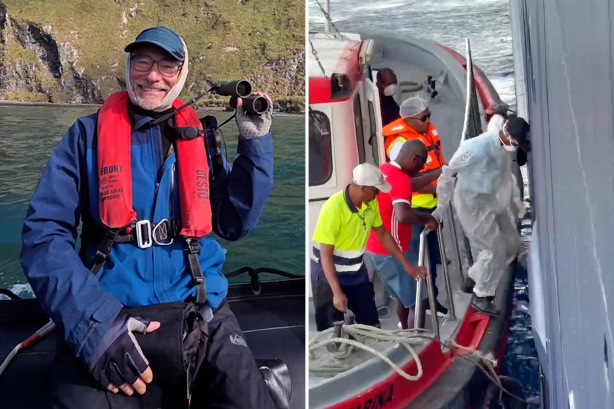 Doctor vacationing on hantavirus cruise forced to treat patients after ship’s medic sickened