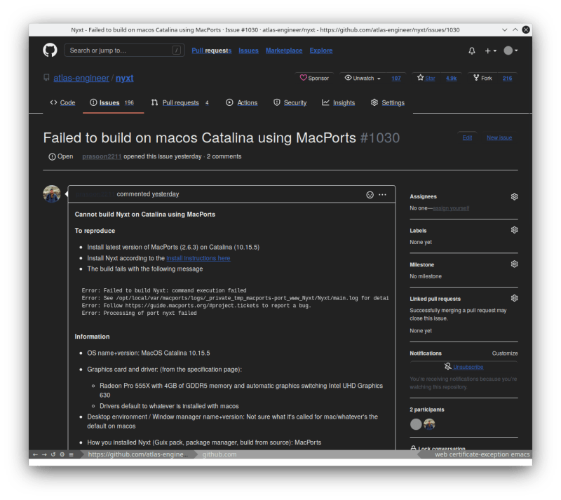 Nyxt Browser Dark Mode Org - Vintage Image Collection - Full HD Quality