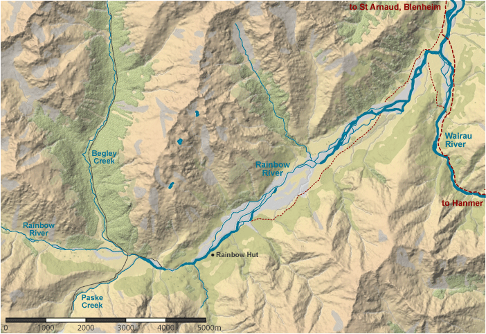 Map Of Rainbow River