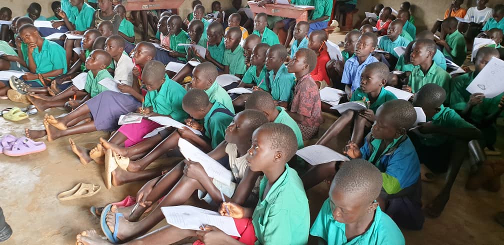 Epoca de exámenes en SUdan del Sur