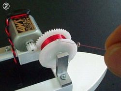 ワカサギ専用リール疾風 操作方法 - 桧原湖ワカサギ釣り情報