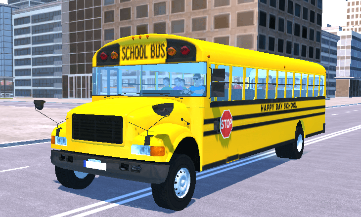 School Bus Driving Simulator Evosis - Ultra HD Abstract Picture - Retina