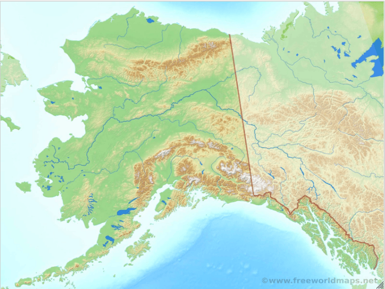 Alaska History Map Quiz 1 Rivers Bodies Of Water Diagram Quizlet WHRYsPf2u B 