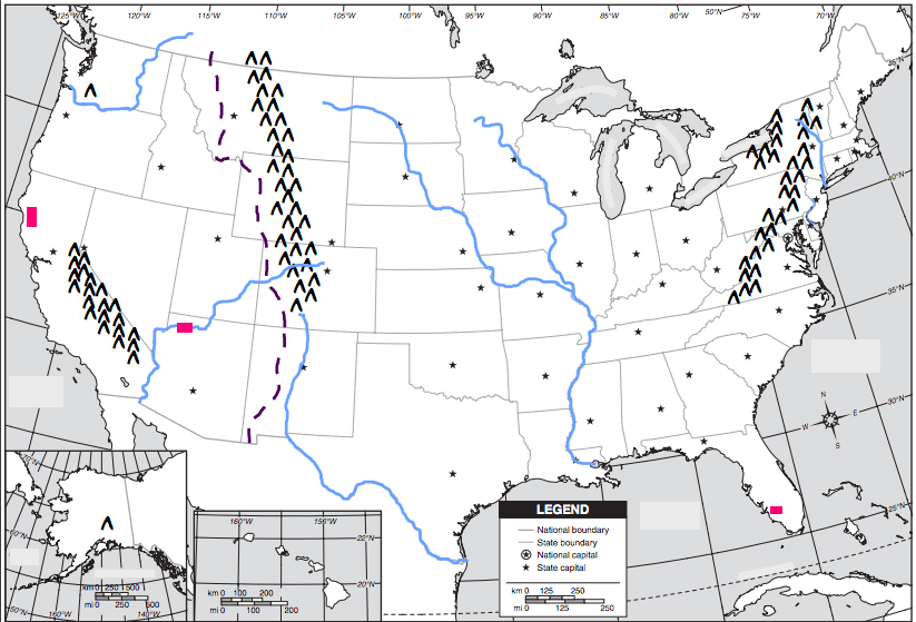 US Mountain Ranges A Guide To Americas Peaks B 