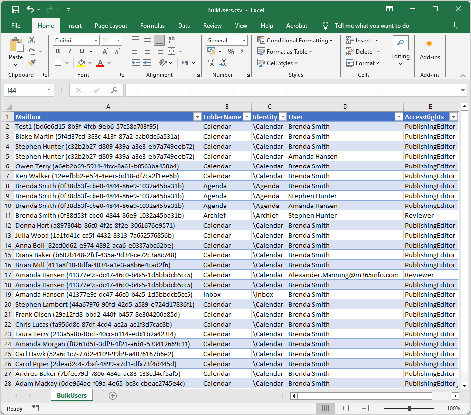 Manage mailbox folder permission with PowerShell (6) Manage mailbox folder permission with PowerShell (6)