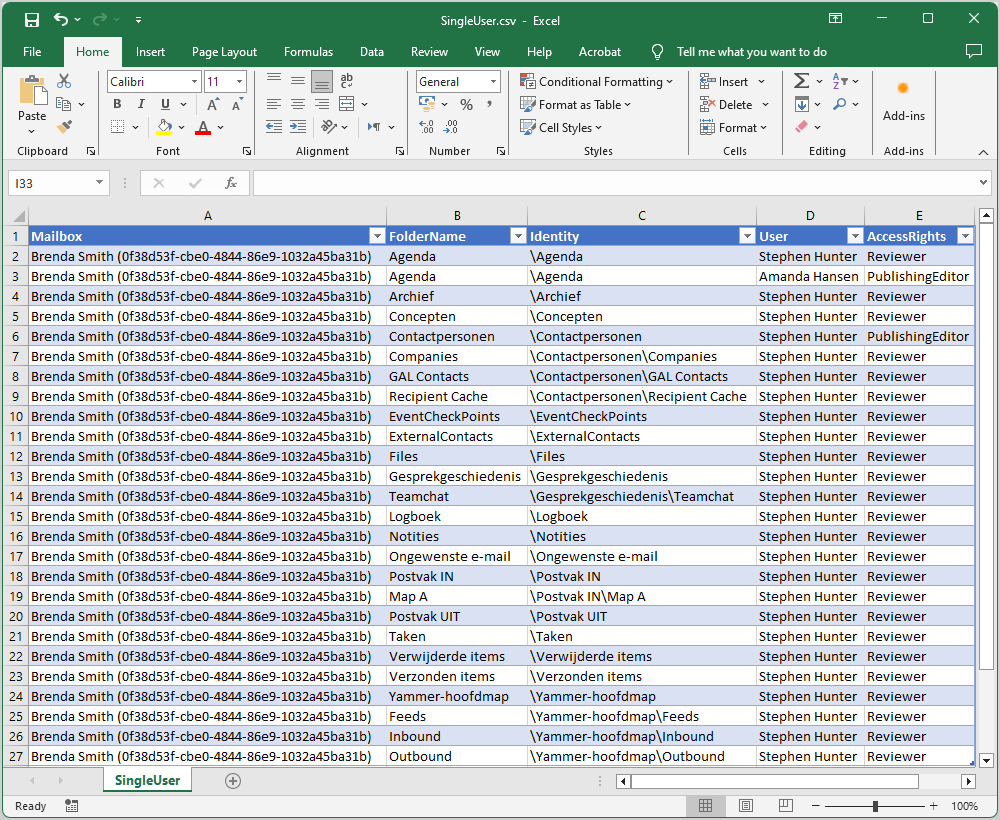 Manage mailbox folder permission with PowerShell (8) Manage mailbox folder permission with PowerShell (8)