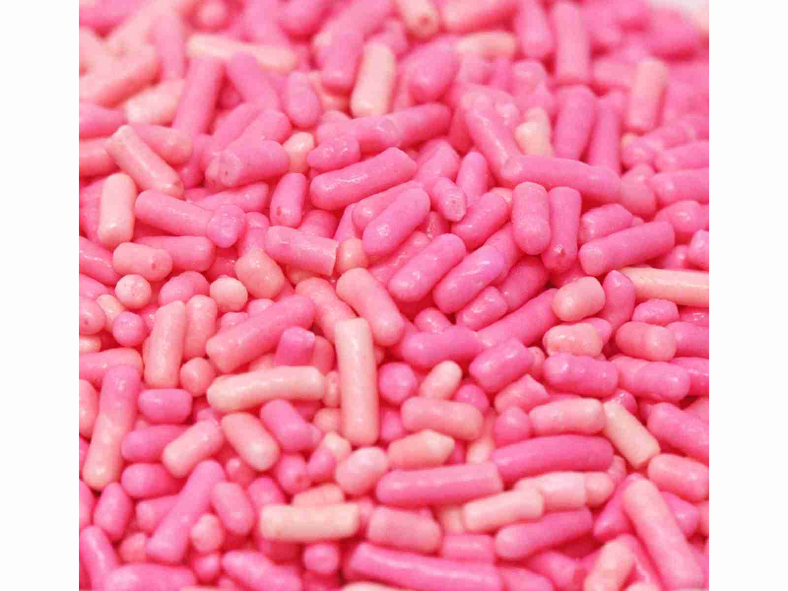 Pink sprinkles
