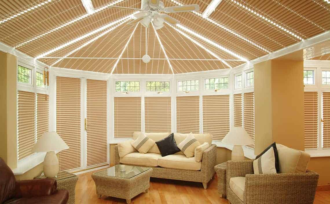 Velux blackout blinds, velux roller blinds, velux electric blinds & others in . Conservatory Roof Blinds - Oakhurst Conservatory Blinds Ltd