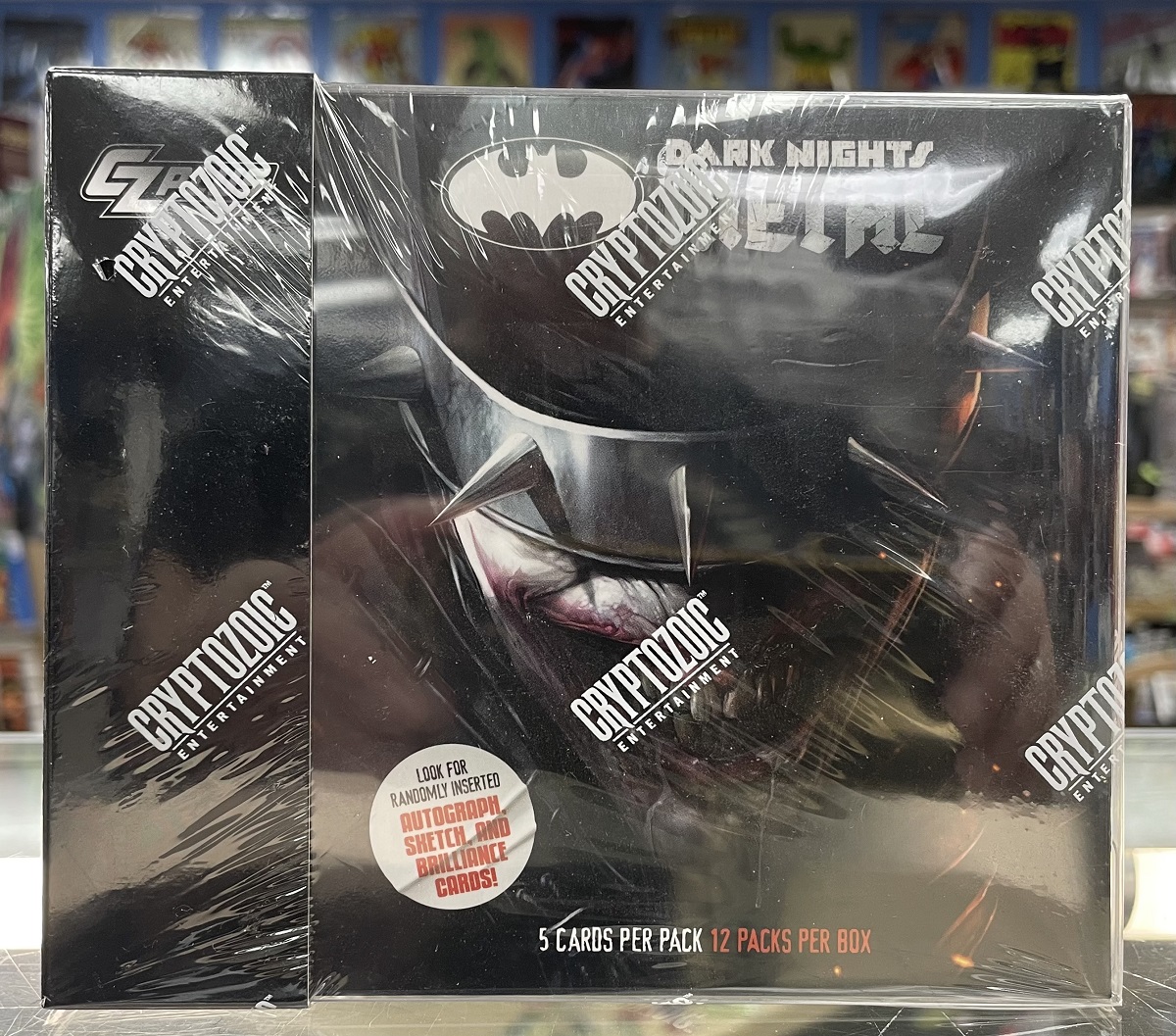 Cryptozoic CZ Plus DC Dark Nights Metal Factory Sealed!