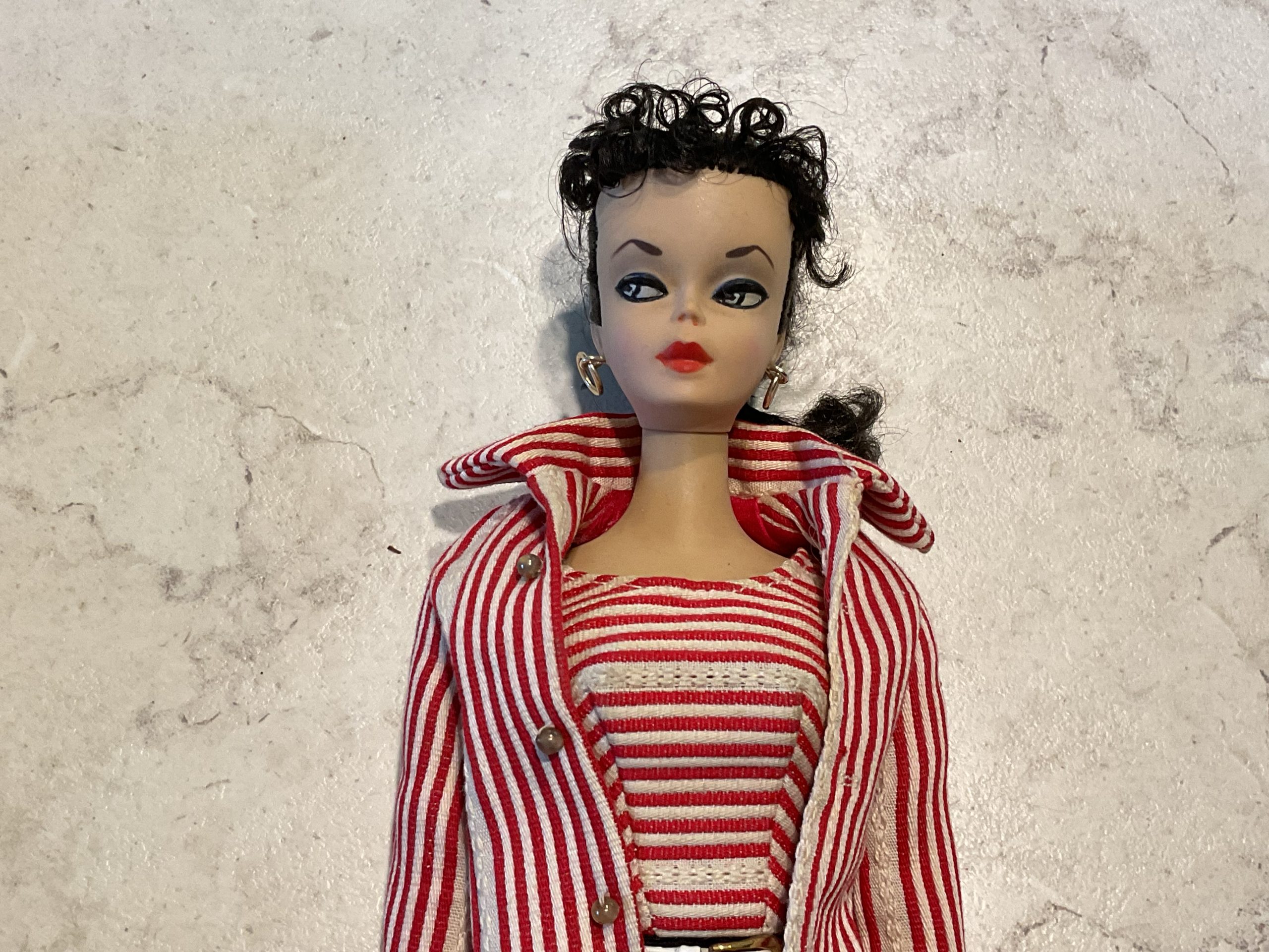 Boîte Barbie Vintage stock no.850 Brunette Ponytail (Gebraucht) in