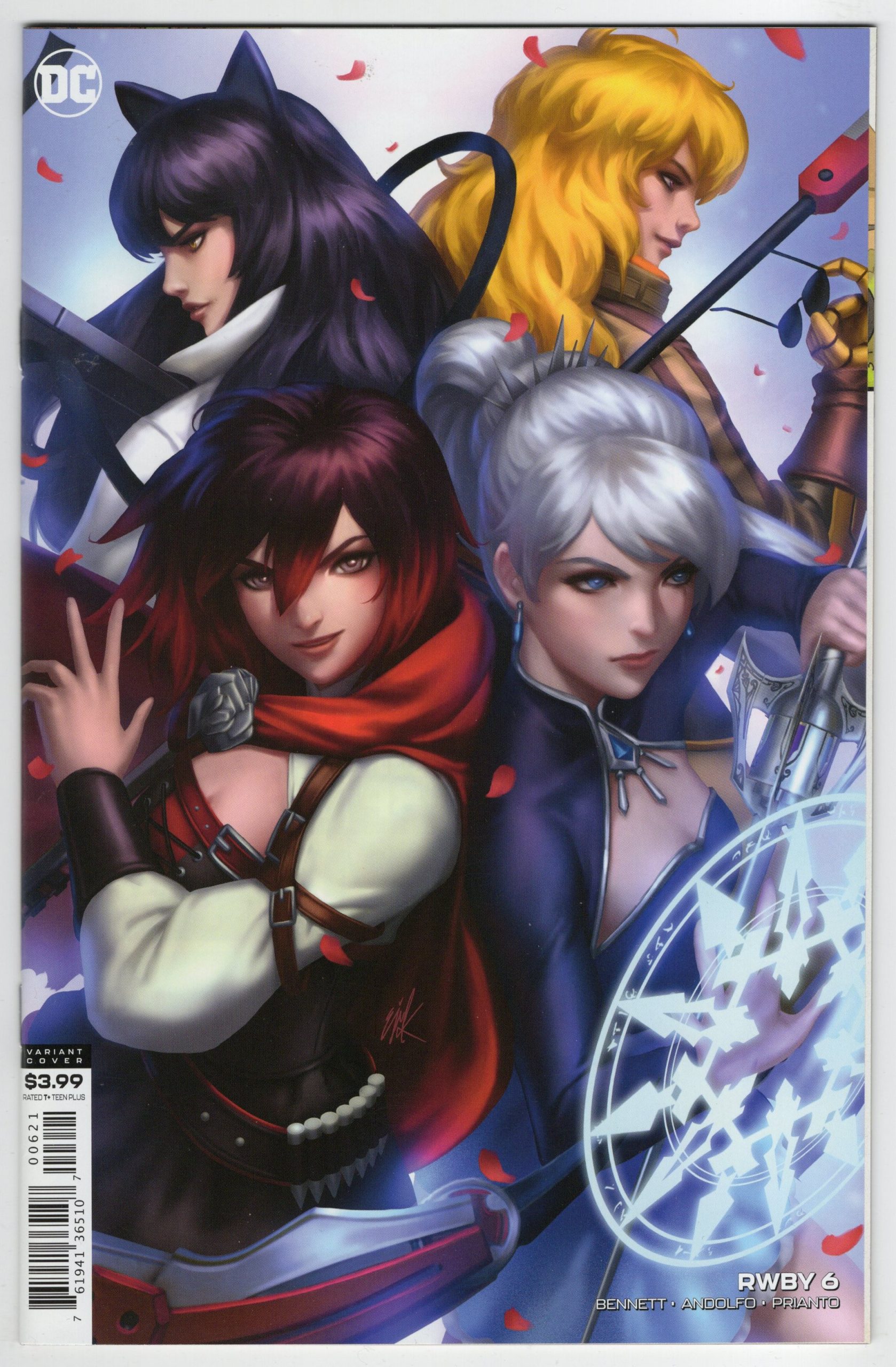 RWBY DC comics 初回限定盤(VARIANT cover) 1〜6巻 RWBY (DC Comics) #6 Stanly 