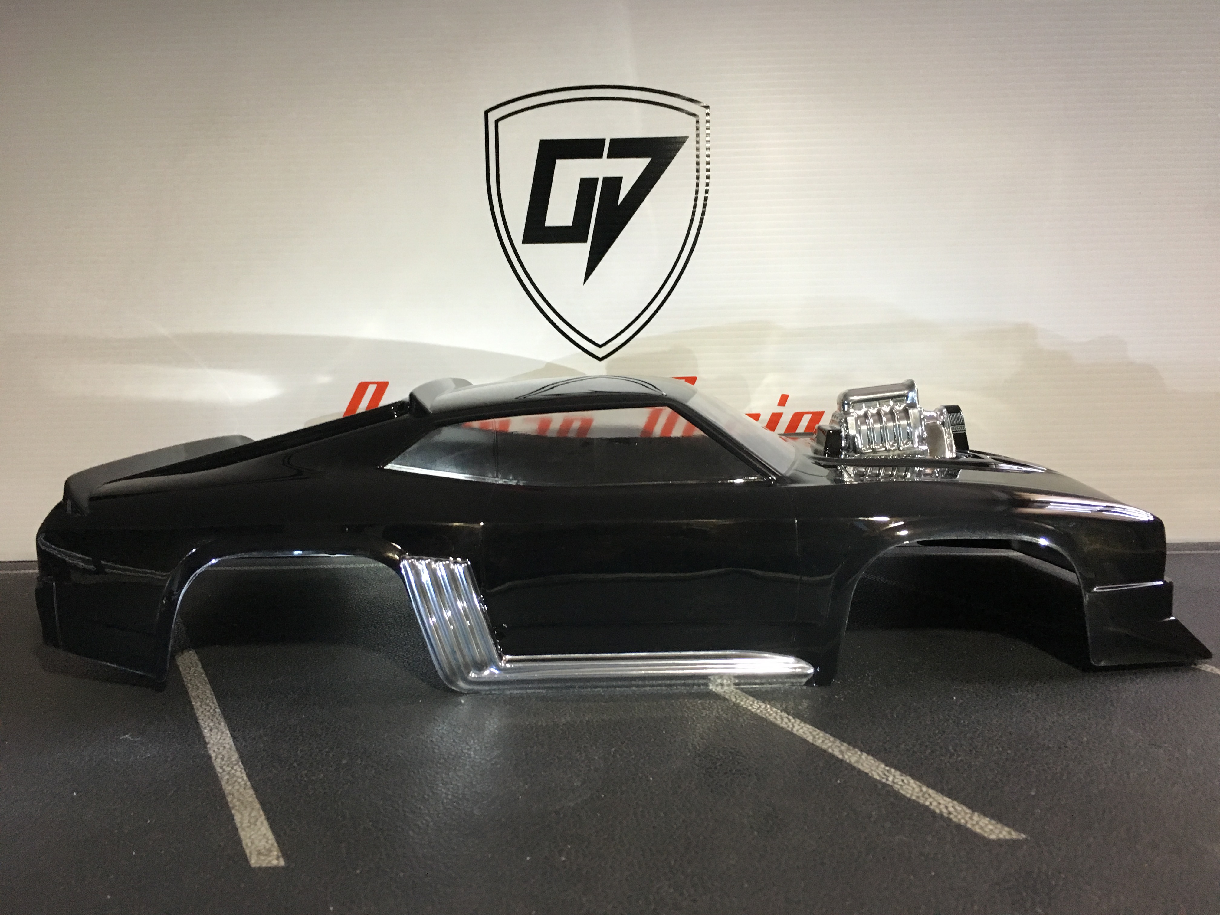 Custom Proline Desert Eagle Clear Body Shell | Oak-man Designs