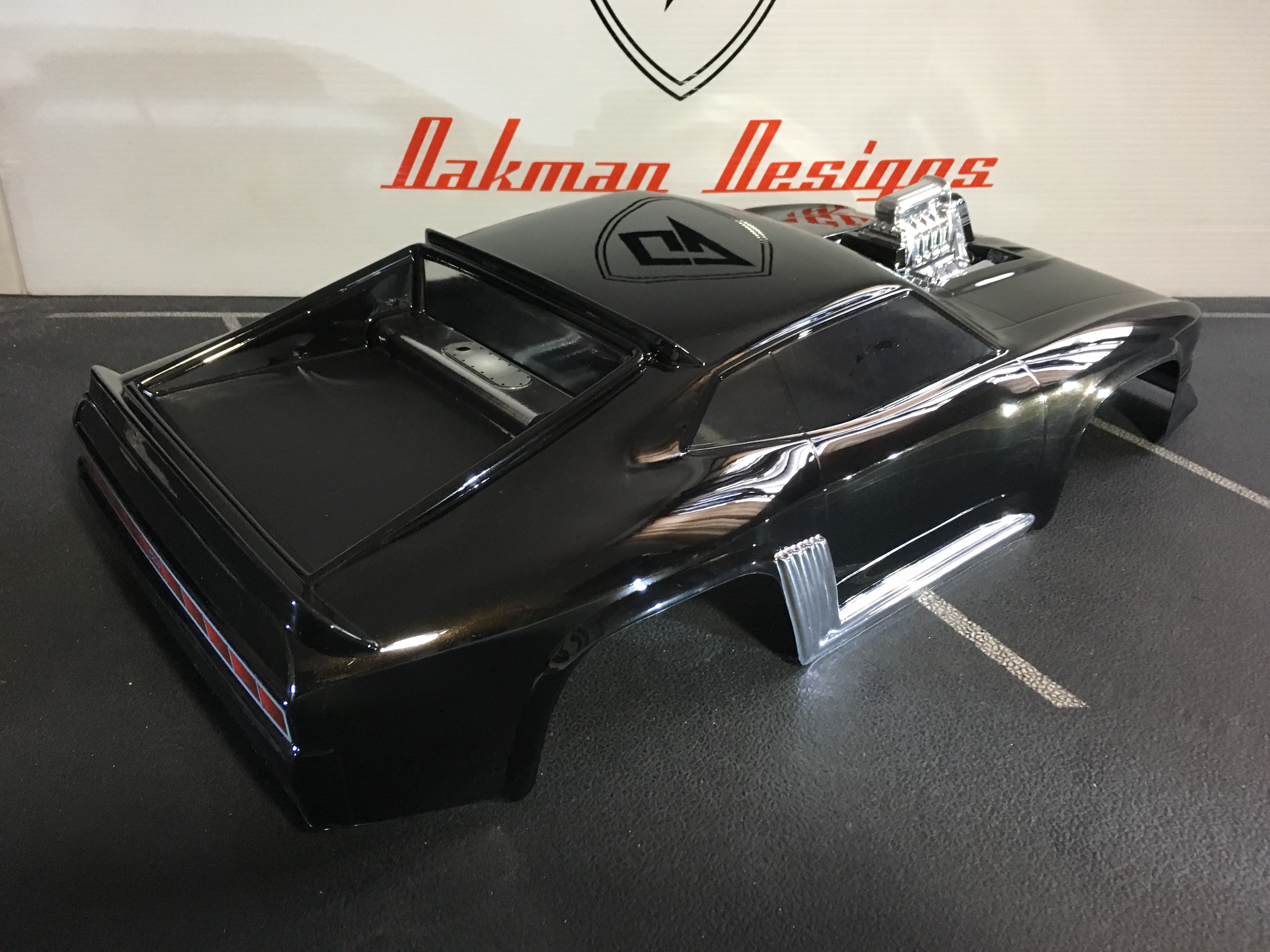 Custom Proline Desert Eagle Clear Body Shell | Oak-man Designs