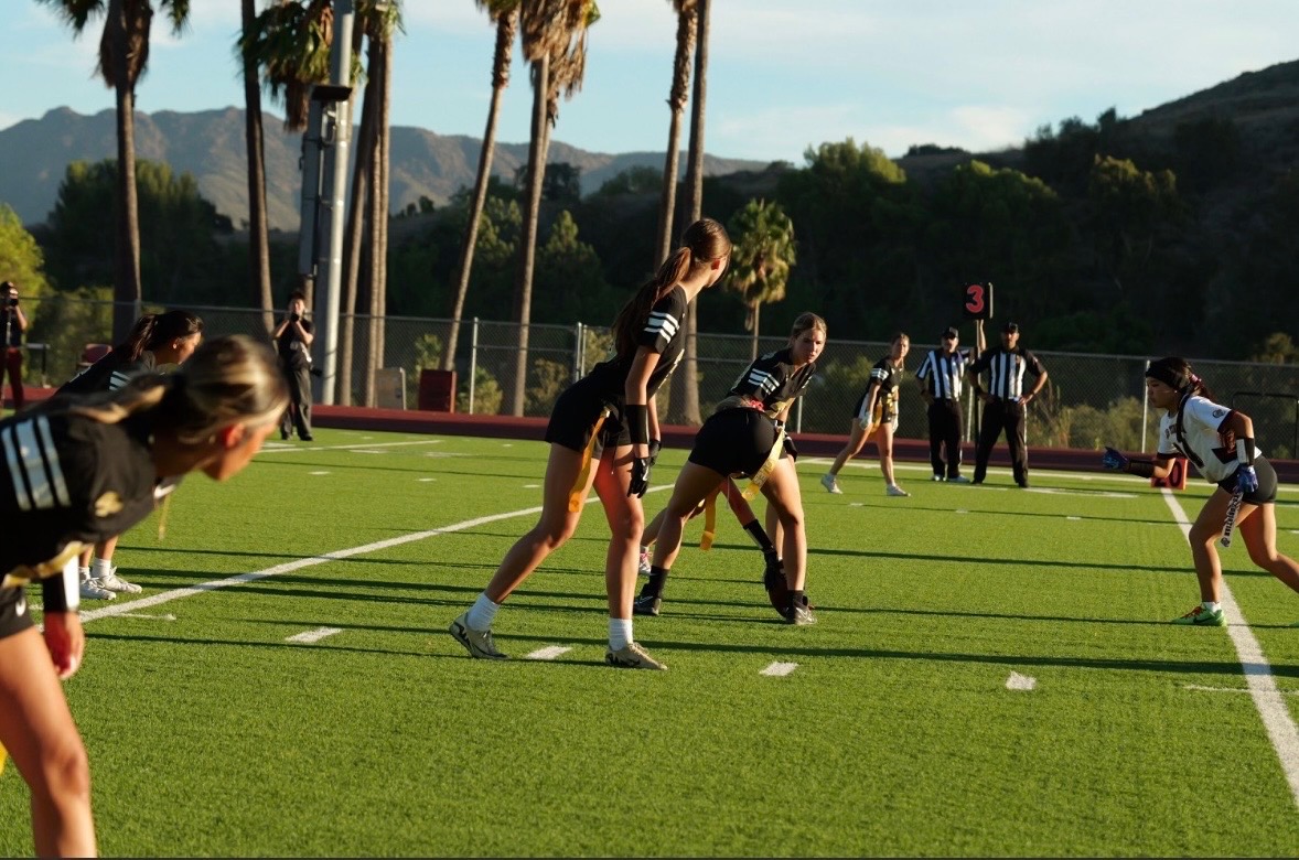 Bailey Droll on the field at a game. (Photo by Matthew Murray ~ used with permission)