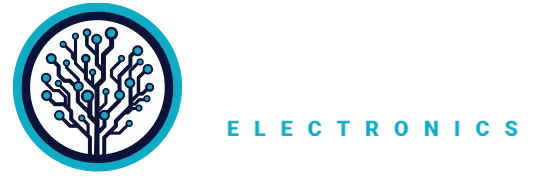 Oaktree Electronics logo with circuit tree icon and company name