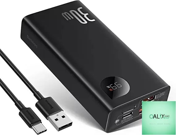BASEUS ADAMAN 2 DIGITAL DISPLAY FAST CHARGE POWER BANK 10000MAH 30W