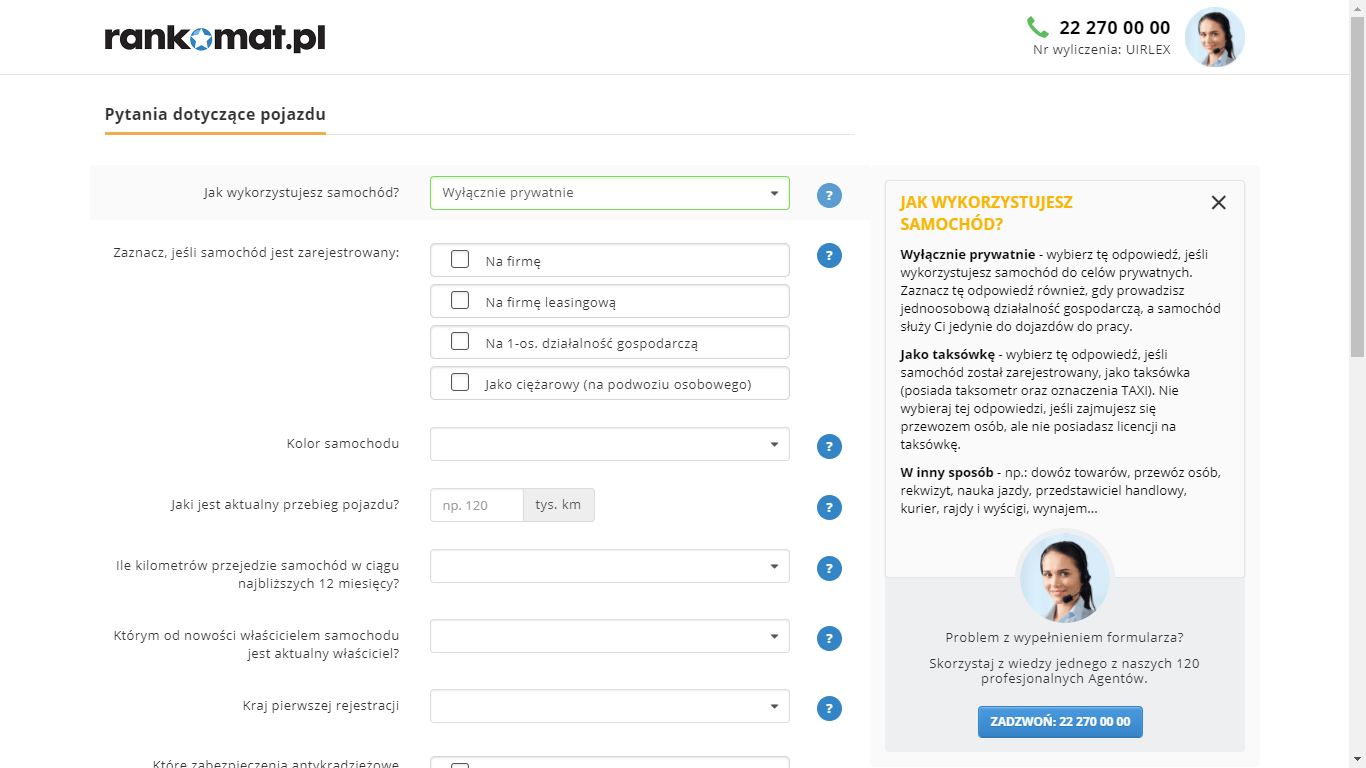 3 TEST | Porównywarki ubezpieczeń OC na przykładzie Rankomat.pl