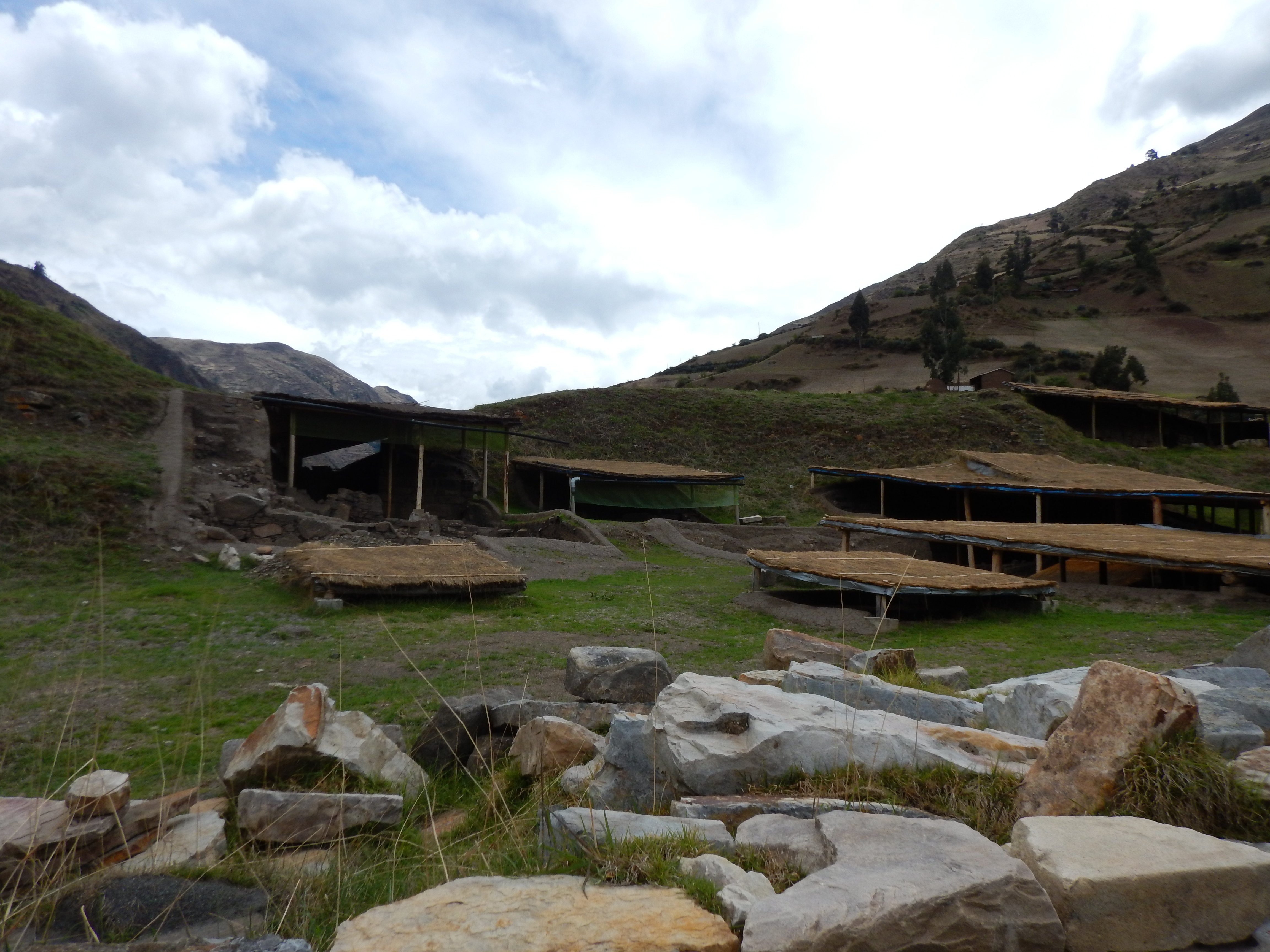 Les habitations des servants