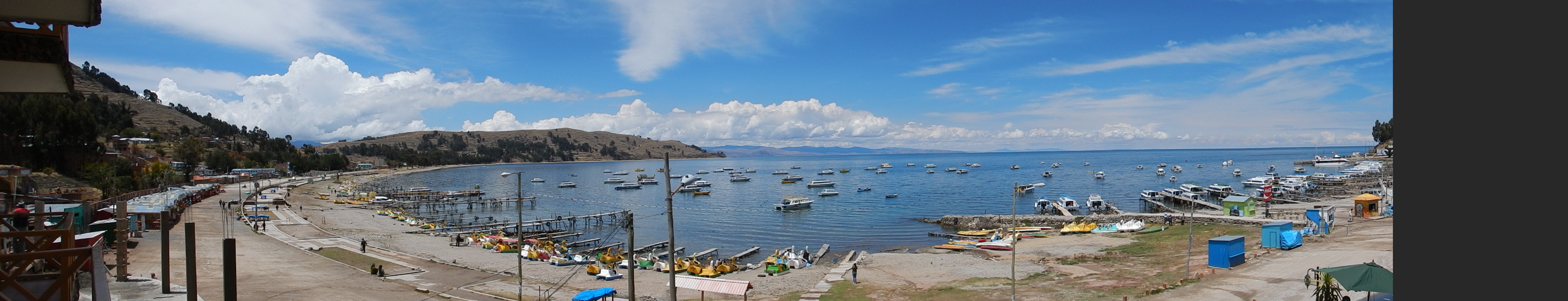 Vue sur le lac de la chambre