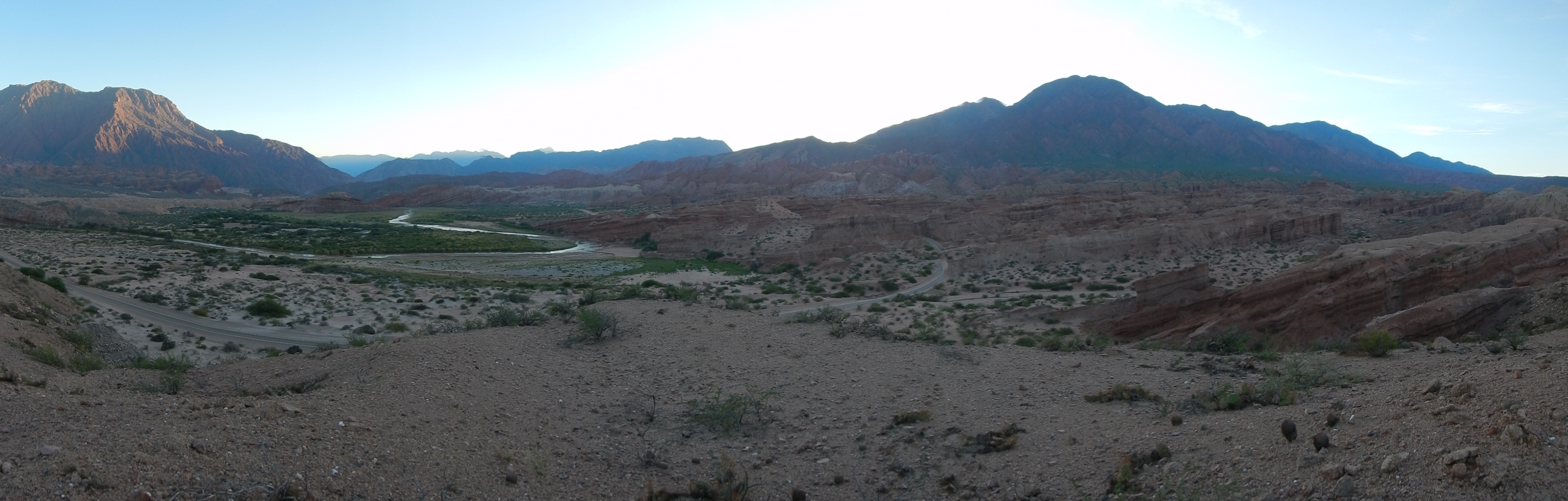 J3 - Levé de soleil sur la Quebrada de las Conchas