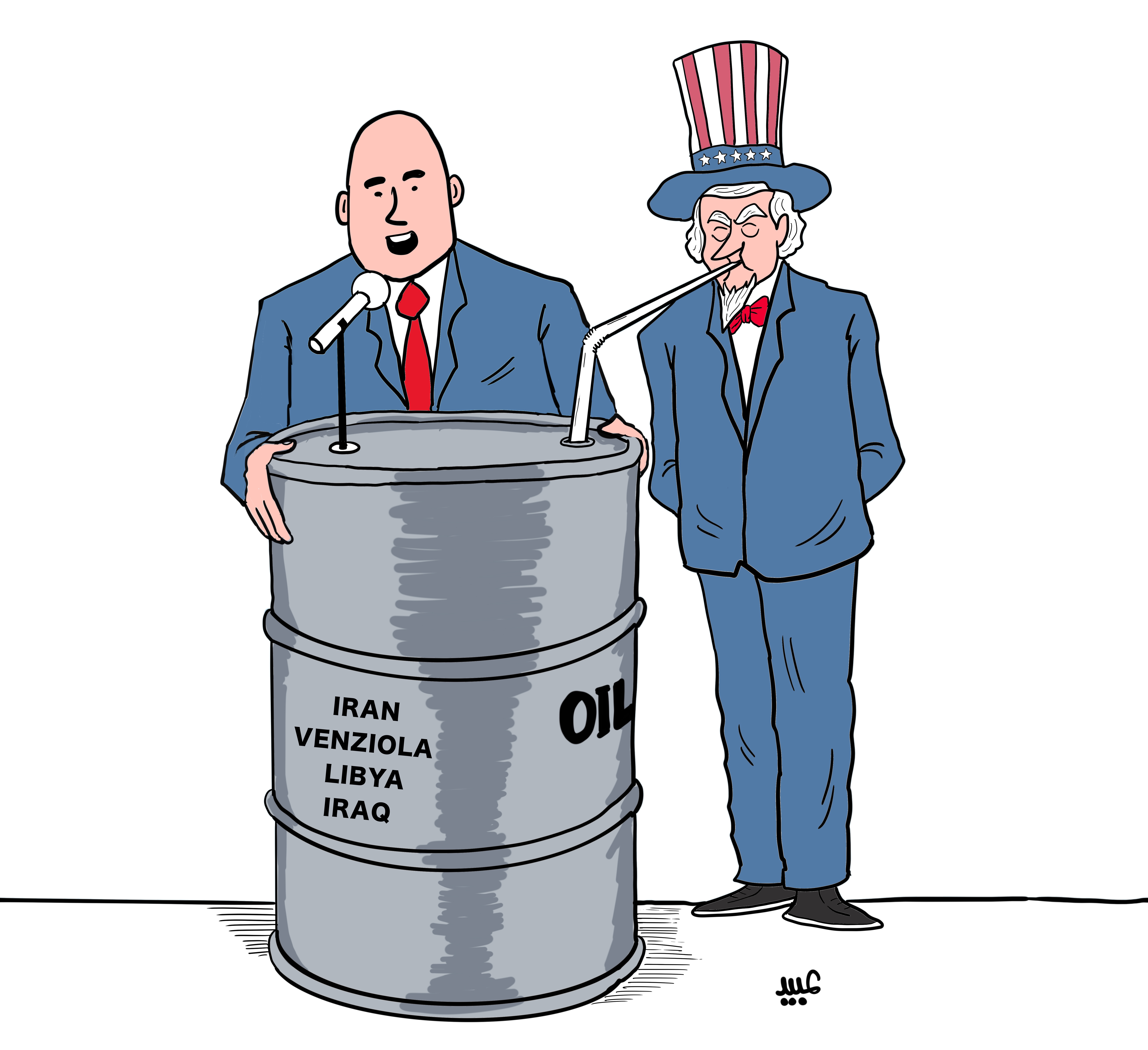 Power versus oil
