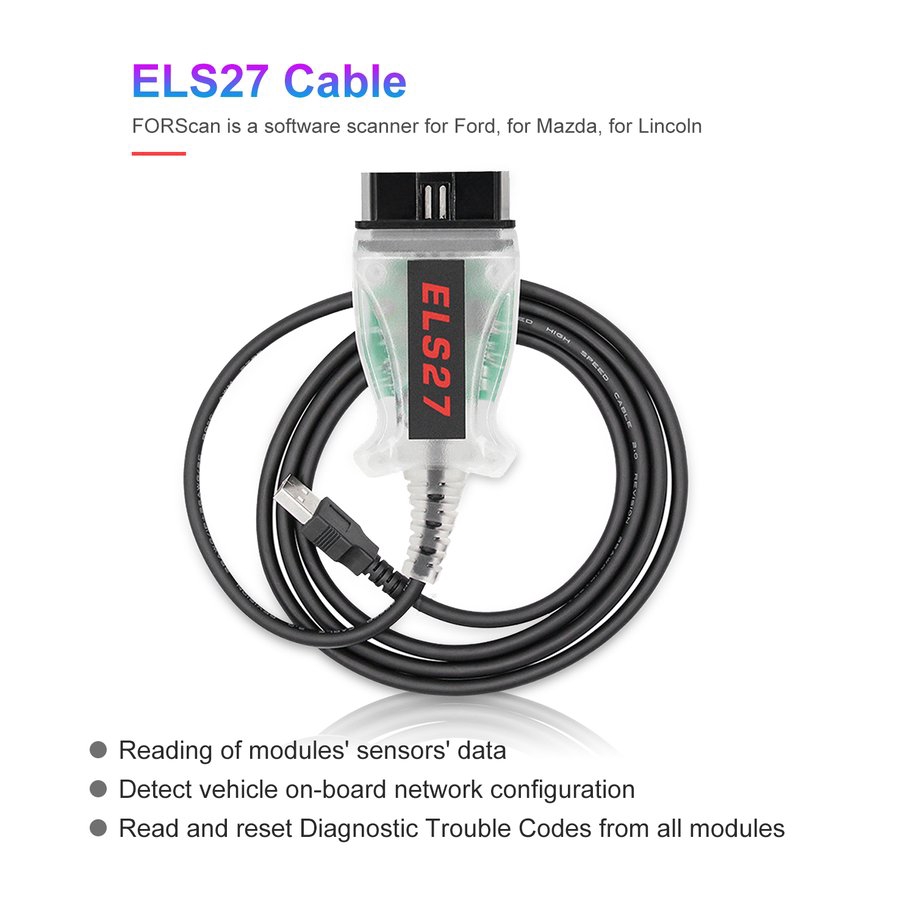 イルミネコ ELS27 FORD MAZDA CABLE - OBD Dynamics