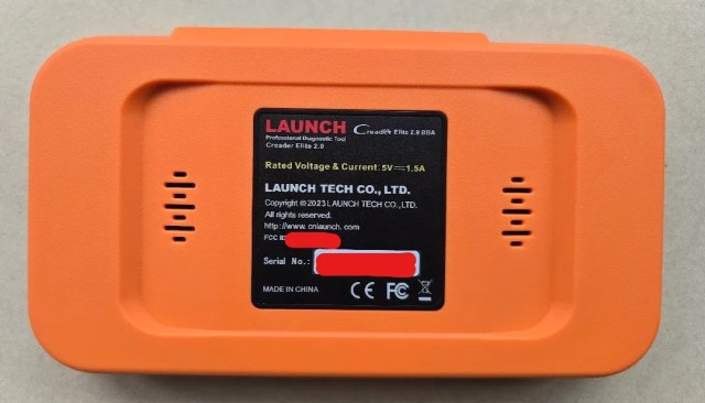 Launch Diagnostic Back
