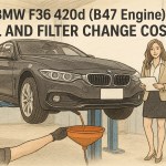 BMW F36 420d (B47 Engine) Oil and Filter Change Cost