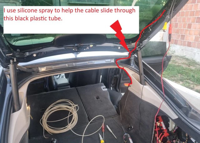Routing the Camera Cable