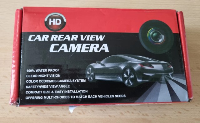 BMW 3 Series F30 F31 F34 4 Series F32 F36 5 Series F10 F11 (2012-2017) - AHD 720p/CVBS 170° Wide Angle IP67 12V Rear View Camera Box