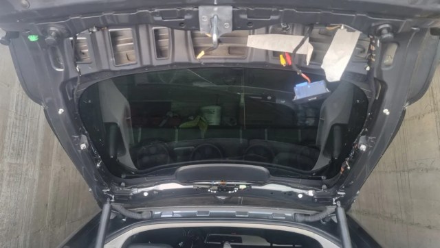 Trunk with Plastic Panels Removed