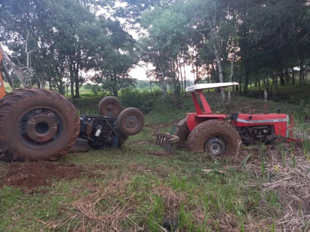 EL SOBERBIO: Un joven de 19 falleció al ser aplastado por un tractor cuando trabajaba