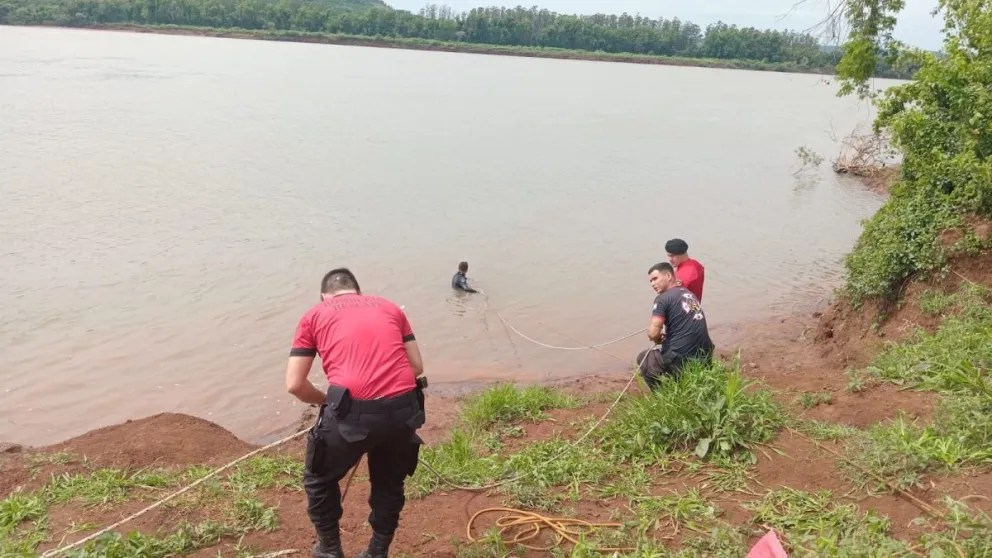 El cuerpo hallado en el Río Uruguay pertenece al joven que era buscado