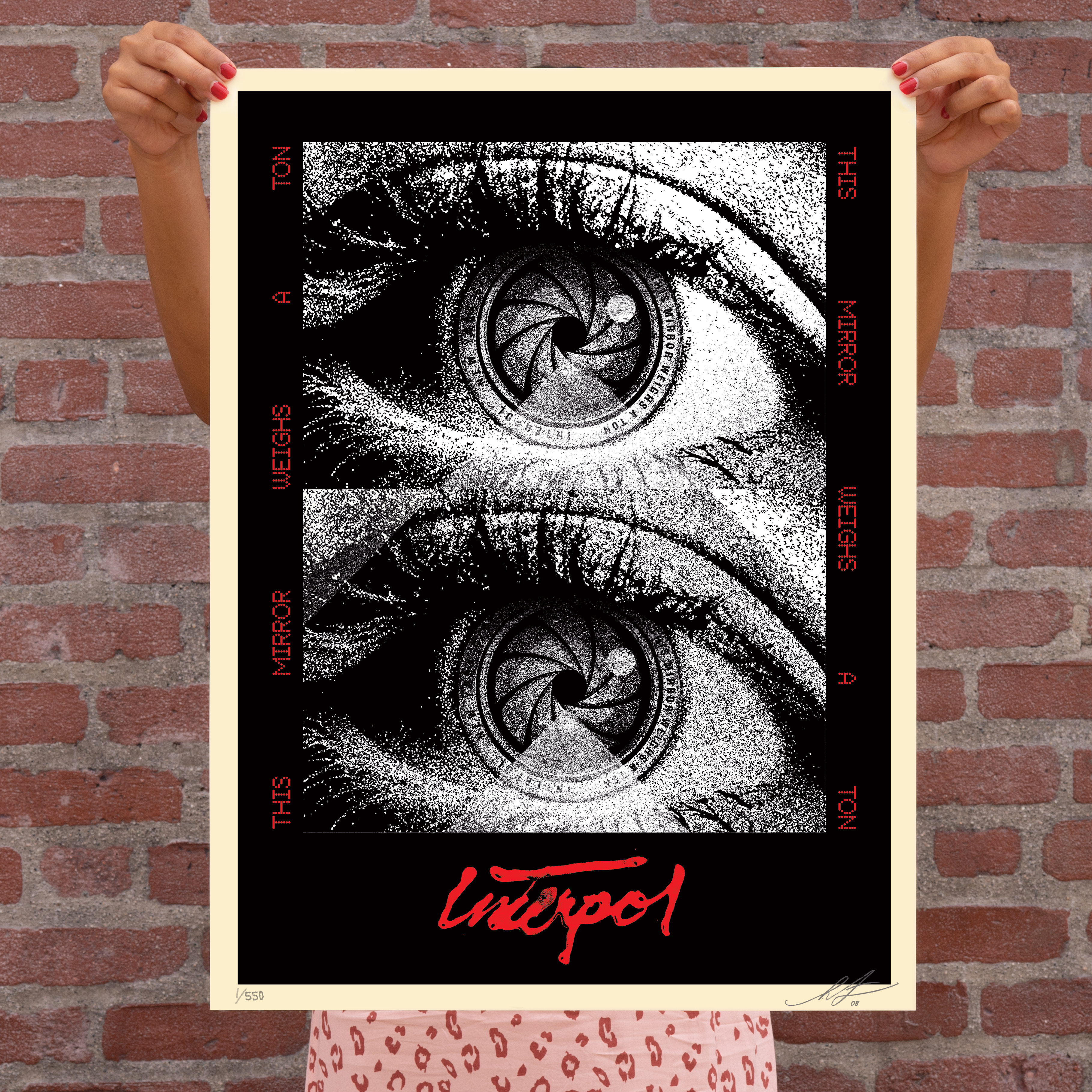 New Obey Giant x Interpol Screen Print Available Thursday, Sept