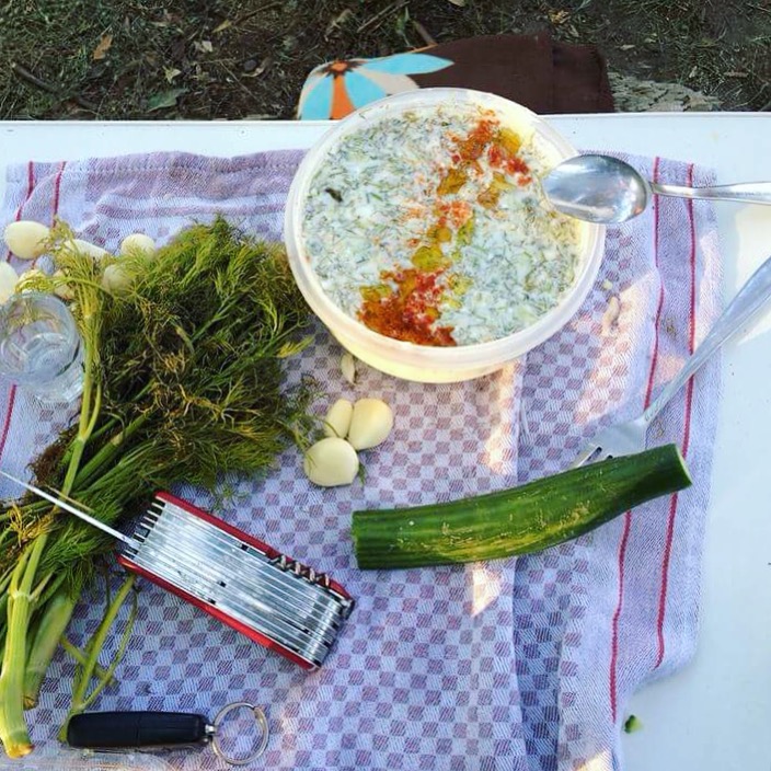 breakfast, lunch and dinner