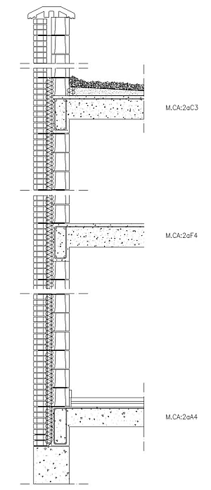 Edificación con estructura de muros de carga y arriostramiento. Diseno Edificios De Muros De Carga Y Arriostramiento Construmatica