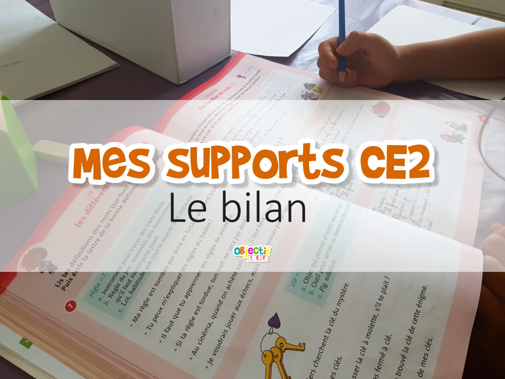 supports ce2 bilan manuels avis IEF instruction en famille programme ibjectif ief