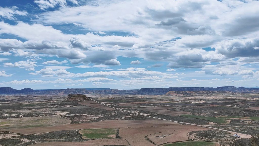 Panorama du désert des Bardenas