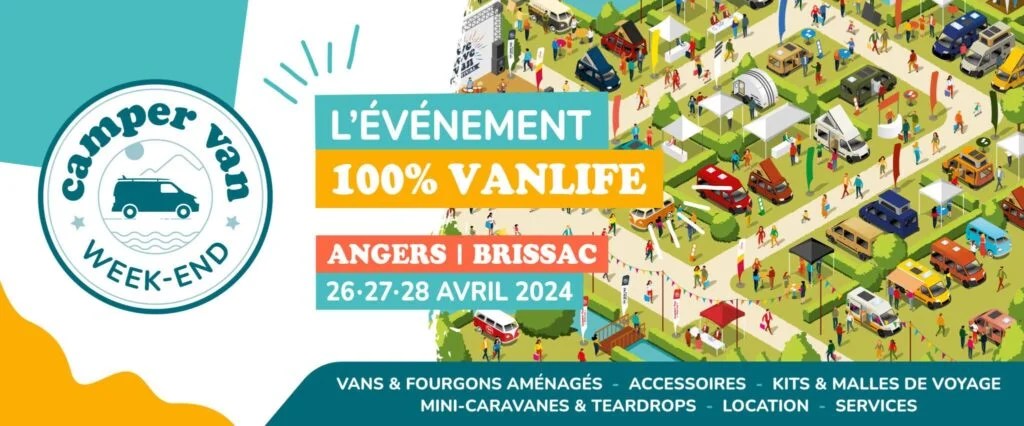 Affiche du Camper Van Week-End de Brissac