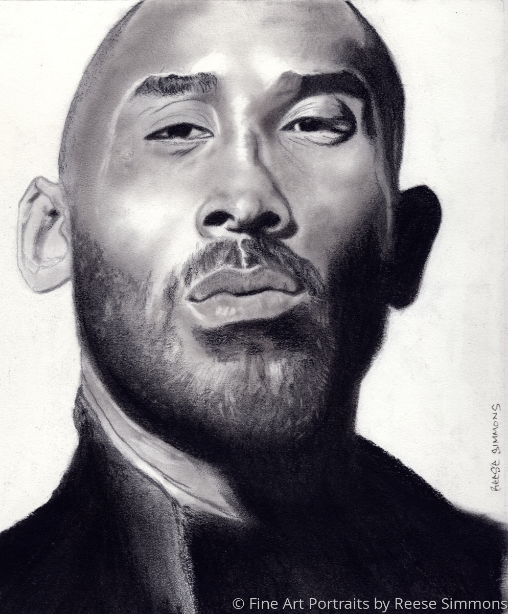 Los angeles rams wide receiver cooper kupp waves to fans at rams parade wearing kobe bryant jersey. Drawings Kobe Bryant By Reese Simmons Fine Art Portraits