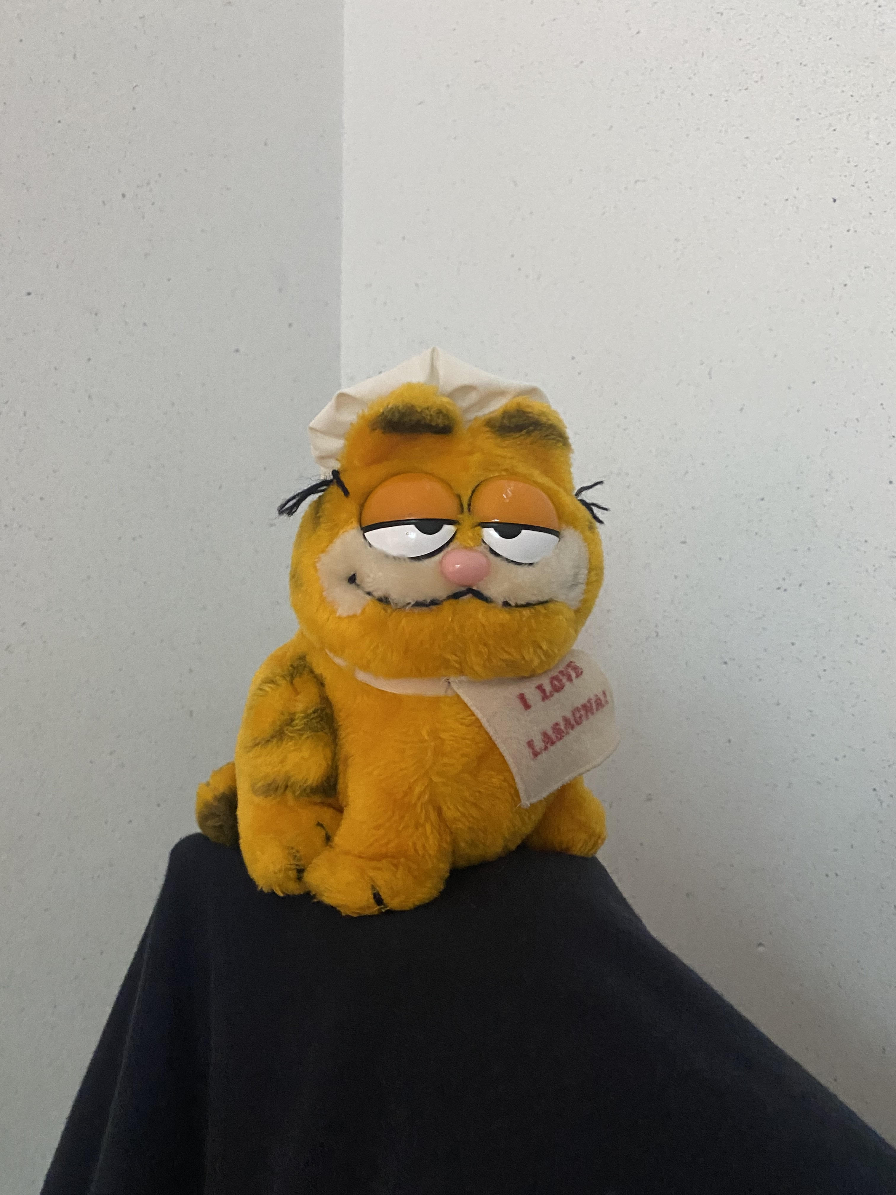Vintage 1981 7″ Garfield Plush | The Materials of History, Thought