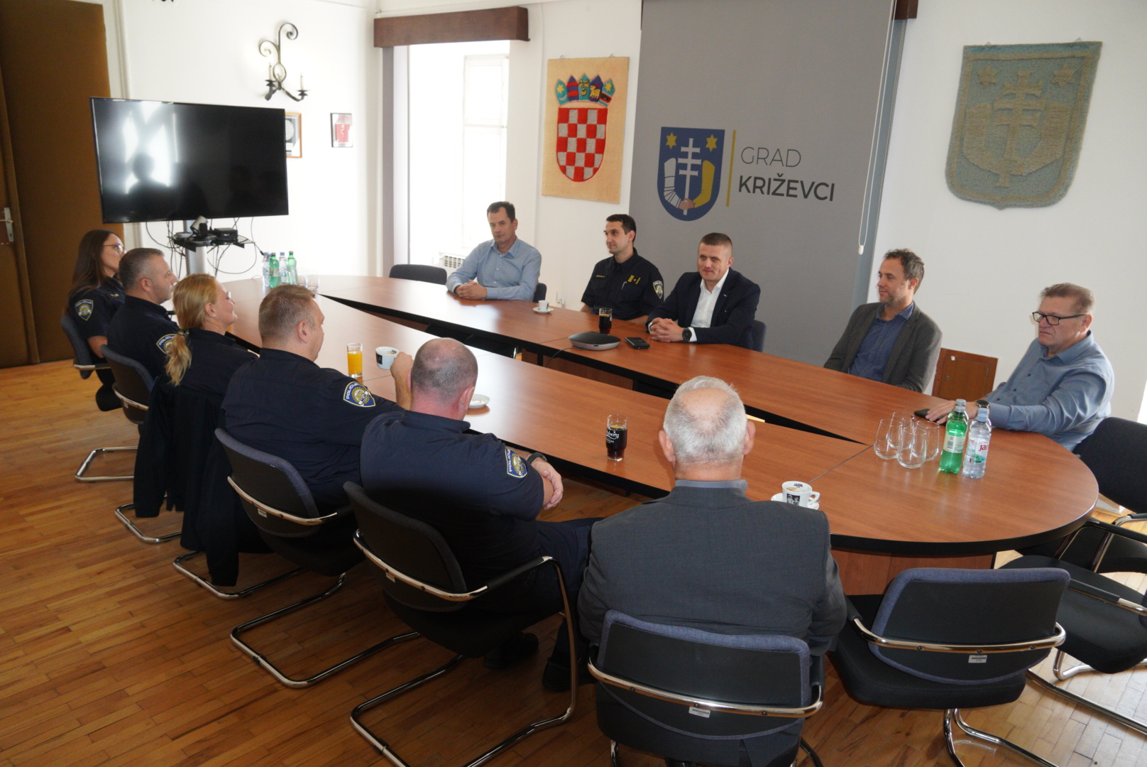 Gradonačelnik Tomislav Katanović održao prijem povodom Dana policije