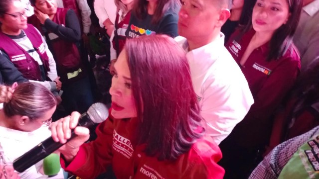 A primera hora, Nalleli Peraza inició campaña como candidata a diputada local por el distrito 17 de Morelia 2 Nalleli Pedraza 2