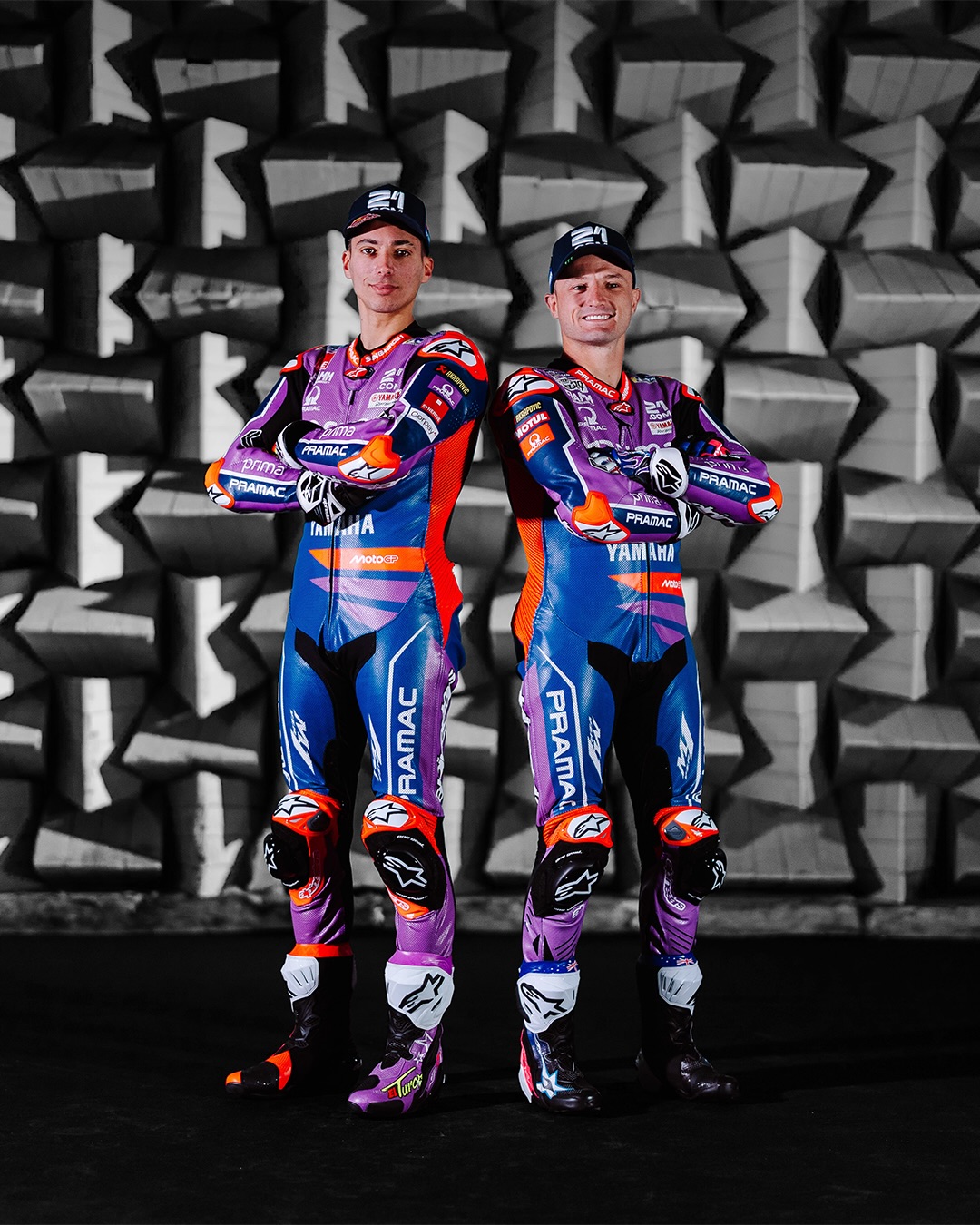 Así lucen Toprak y Miller con el Prima Pramac 2026