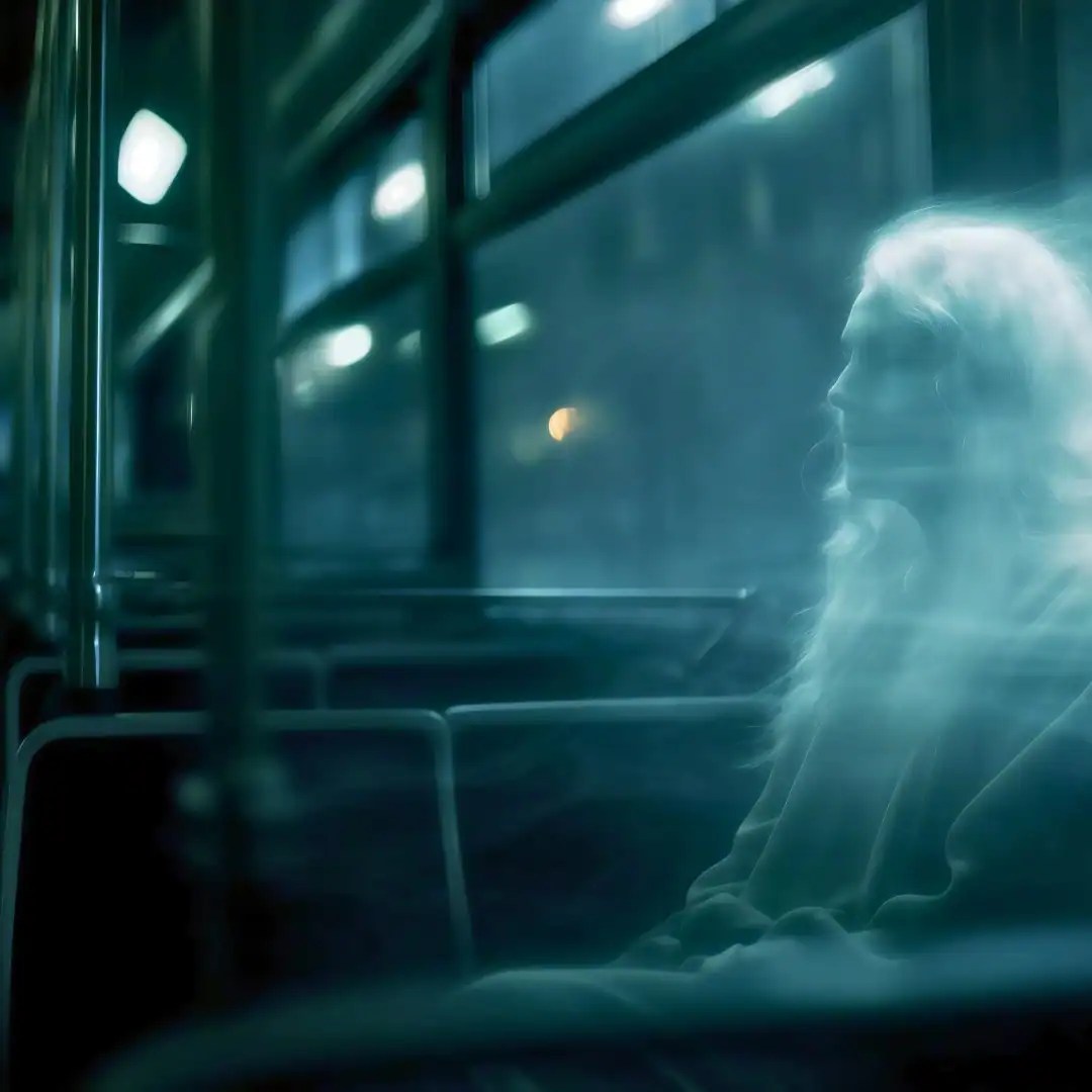 Ghost bus from the chinese myth