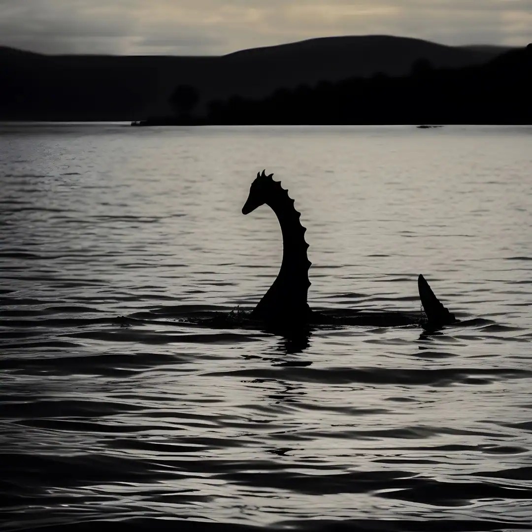 Nessie from the modern lochness monster myth