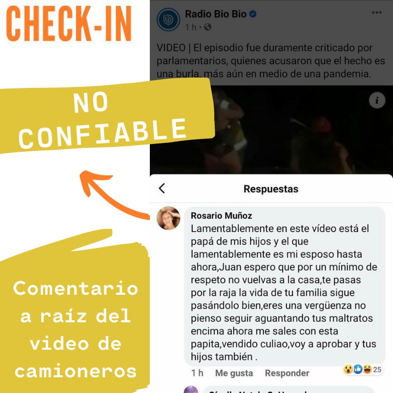 La supuesta esposa del camionero